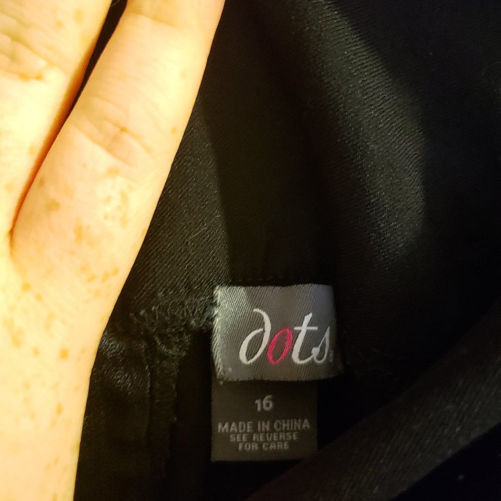 Black pencil shirt